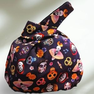 Coco Day of the Dead Japanese Style Knot Bag